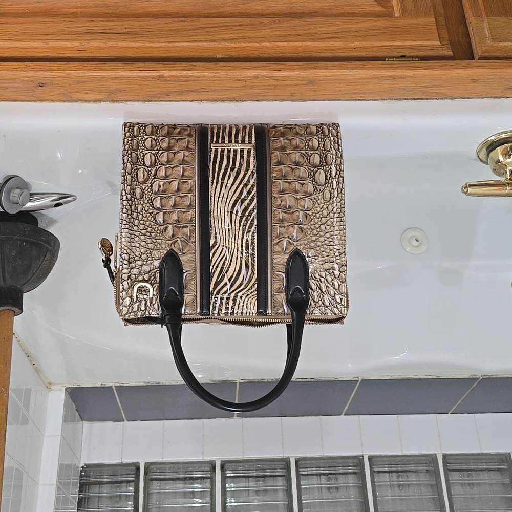 Brahmin Handbag w/ Matching Wallet